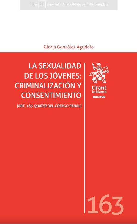 Produktbild: La sexualidad de los j&oacute;venes : criminalizaci&oacute;n y consentimiento