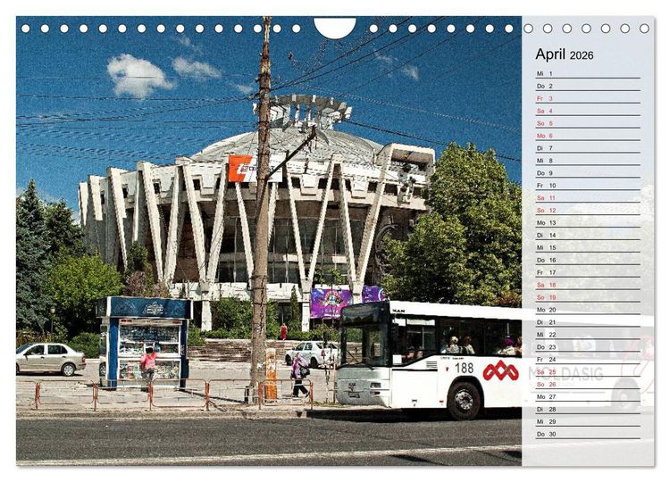 Produktbild: Chisinau (Wandkalender 2026 DIN A4 quer), CALVENDO Monatskalender
