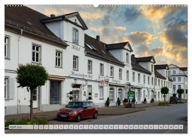 Produktbild: Bad Karlshafen Impressionen (Wandkalender 2026 DIN A2 quer), CALVENDO Monatskalender