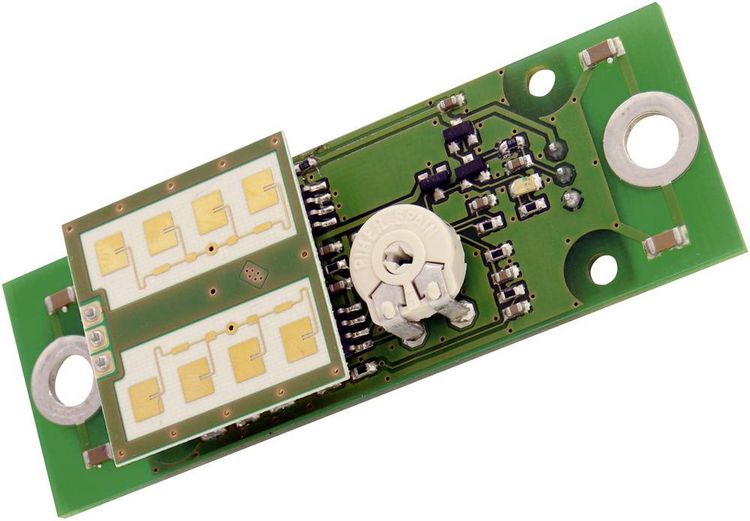 Produktbild: RAD-MOD Radar-Bewegungsmelder 1 St. 8 - 15 V/DC Reichweite max. (im Freifeld): 15 m (L x B x H) 73 x 26 x 16 mm