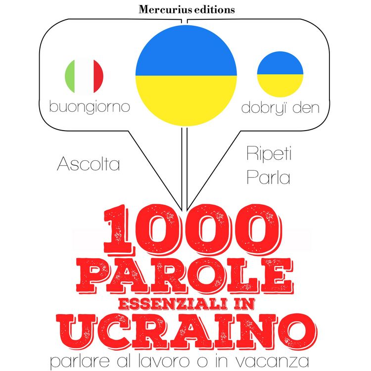 Produktbild: 1000 parole essenziali in ucraino