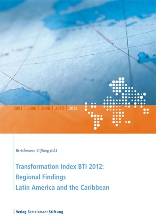 Produktbild: Transformation Index BTI 2012: Regional Findings Latin America and the Caribbean