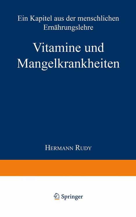 Produktbild: Vitamine und Mangelkrankheiten
