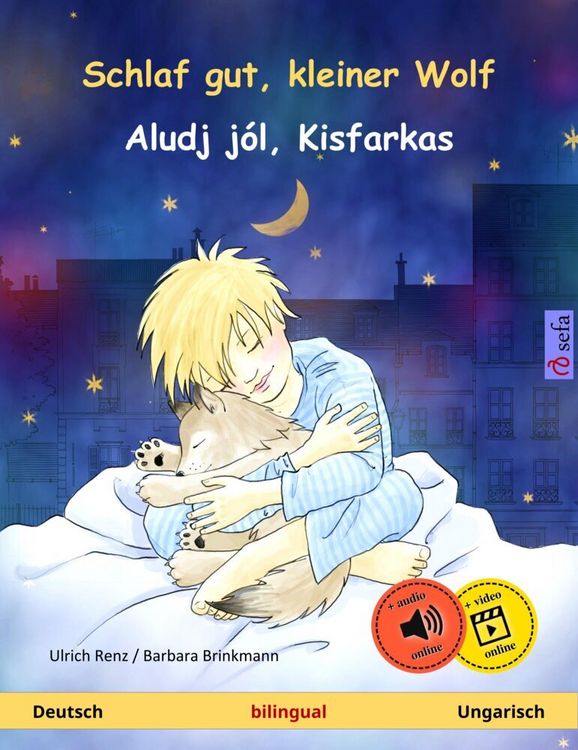 Produktbild: Schlaf gut, kleiner Wolf - Aludj j&oacute;l, Kisfarkas (Deutsch - Ungarisch)