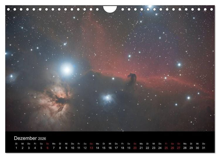Produktbild: Astro-Fotografie (Wandkalender 2026 DIN A4 quer), CALVENDO Monatskalender