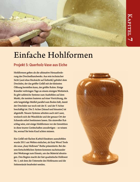Produktbild: Drechseln mit Karbid-Werkzeugen