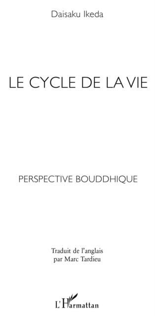 Produktbild: Cycle de la vie