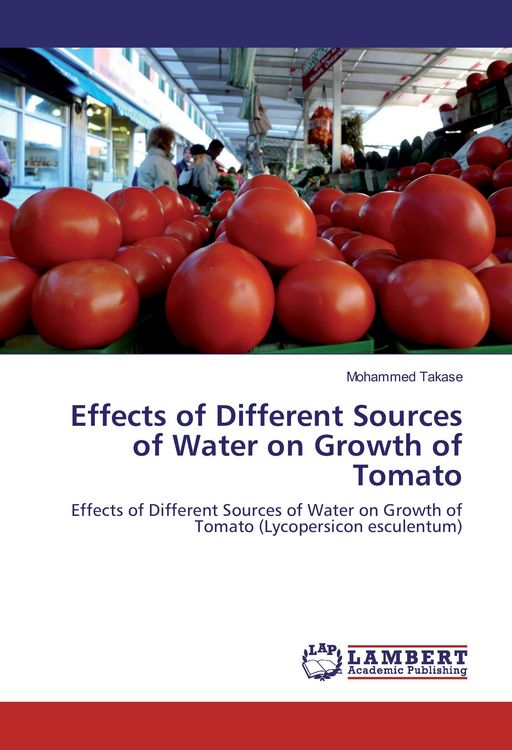 Produktbild: Effects of Different Sources of Water on Growth of Tomato