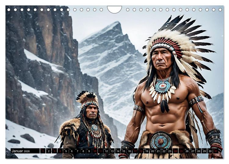 Produktbild: Im weiten Land der Indianer (Wandkalender 2026 DIN A4 quer), CALVENDO Monatskalender