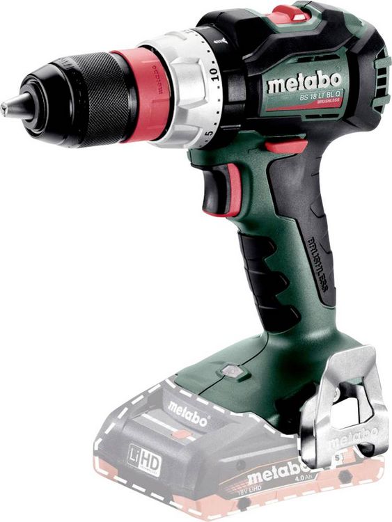 Produktbild: Metabo BS 18 LT BL Q 602334840 Akku-Bohrschrauber 18 V Li-Ion