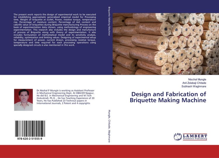 Produktbild: Design and Fabrication of Briquette Making Machine