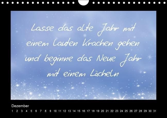 Produktbild: Monatsspr&uuml;che (Wandkalender immerw&auml;hrend DIN A4 quer)