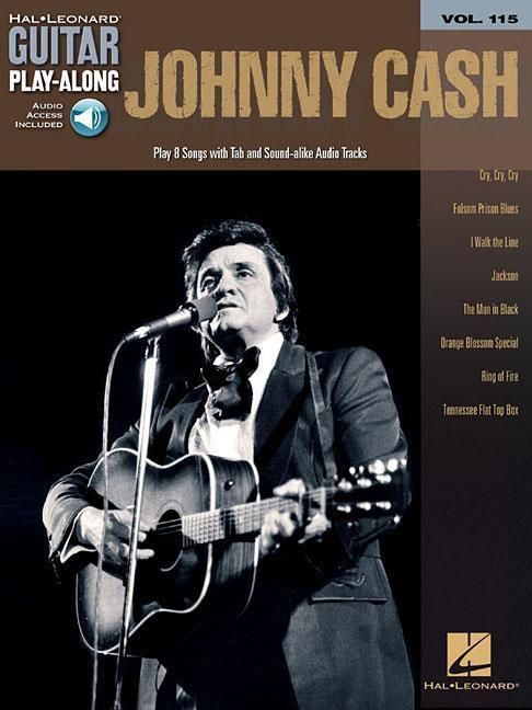 Produktbild: Johnny Cash Guitar Play-Along Volume 115 - Book/Online Audio