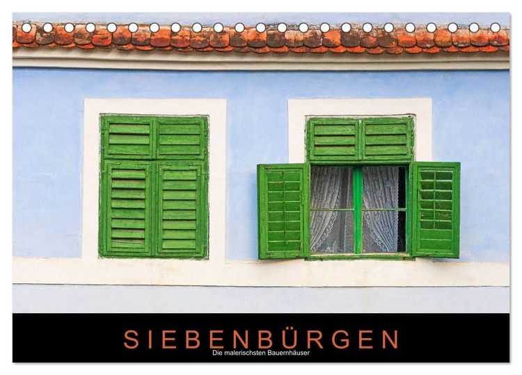 Produktbild: Siebenb&uuml;rgen &ndash; Die malerischsten Bauernh&auml;user (Tischkalender 2026 DIN A5 quer), CALVENDO Monatskalender