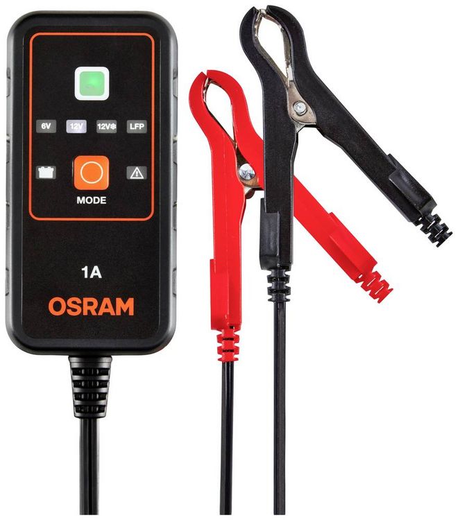 Produktbild: Osram Automotive BATTERYcharge 901 OEBCS901 Kfz-Ladeger&auml;t, Automatikladeger&auml;t 6 V, 12V 1A