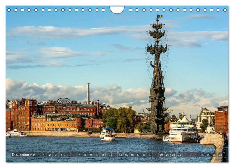 Produktbild: Moskauer Perspektiven (Wandkalender 2026 DIN A4 quer), CALVENDO Monatskalender