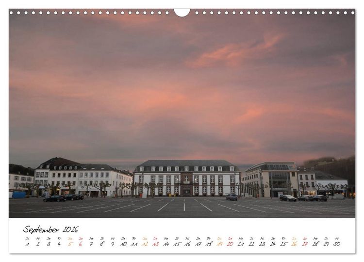 Produktbild: Saarlouis eine au&szlig;ergew&ouml;hnliche Stadt (Wandkalender 2026 DIN A3 quer), CALVENDO Monatskalender
