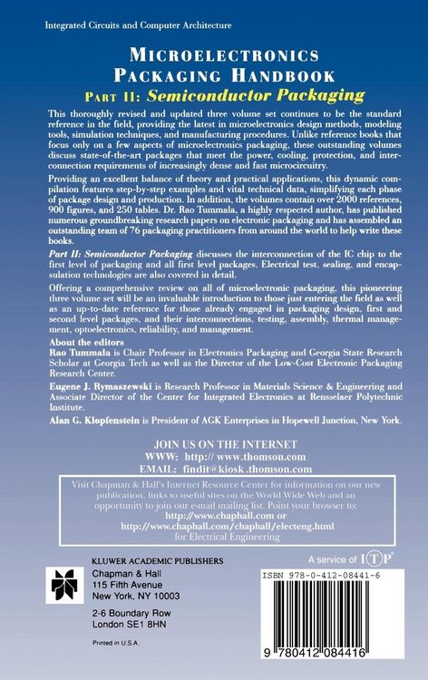 Produktbild: Microelectronics Packaging Handbook