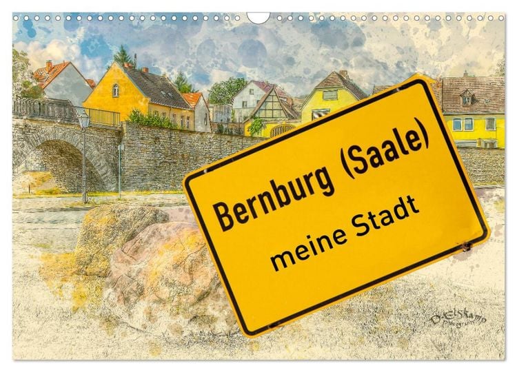 Produktbild: Bernburg meine Stadt (Wandkalender 2026 DIN A3 quer), CALVENDO Monatskalender