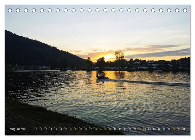 Produktbild: Romantisches Miltenberg am Main (Tischkalender 2026 DIN A5 quer), CALVENDO Monatskalender