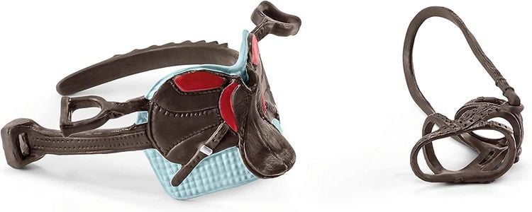 Produktbild: Schleich 42489 - Horse Club, Sattel & Zaumzeug Hannah & Cayenne