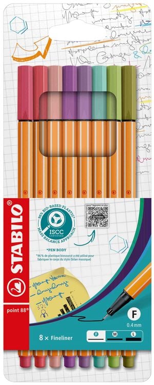 Produktbild: STABILO Fineliner point 88® 8er Set