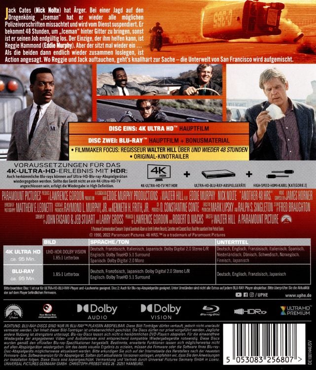 Produktbild: Und wieder 48 Stunden (+ Blu-ray)