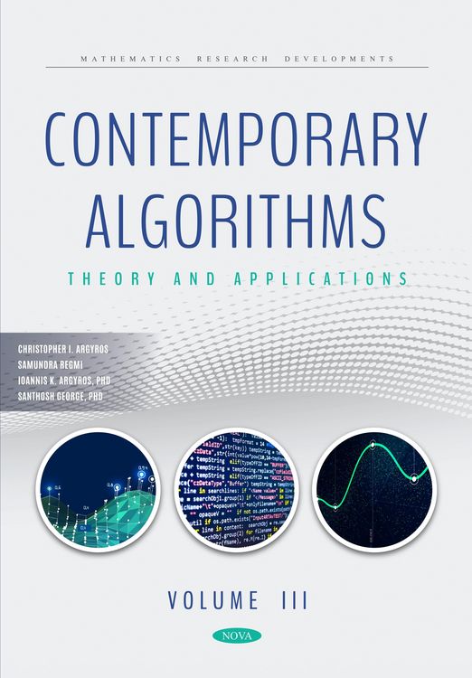 Produktbild: Contemporary Algorithms: Theory and Applications Volume III
