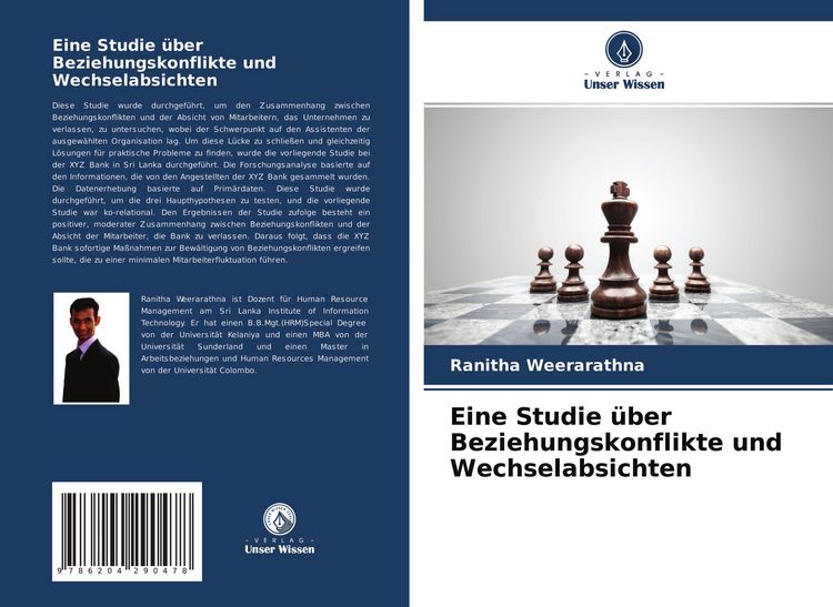 Produktbild: Eine Studie &uuml;ber Beziehungskonflikte und Wechselabsichten