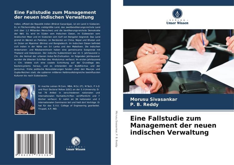 Produktbild: Eine Fallstudie zum Management der neuen indischen Verwaltung