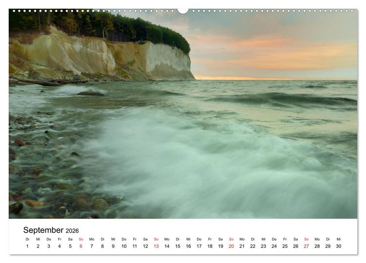 Produktbild: Insel R&uuml;gen Impressionen (Wandkalender 2026 DIN A2 quer), CALVENDO Monatskalender