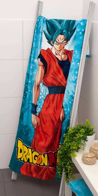 Produktbild: Klaus Herding - Dragonball Strandtuch Velourstuch 75x150cm