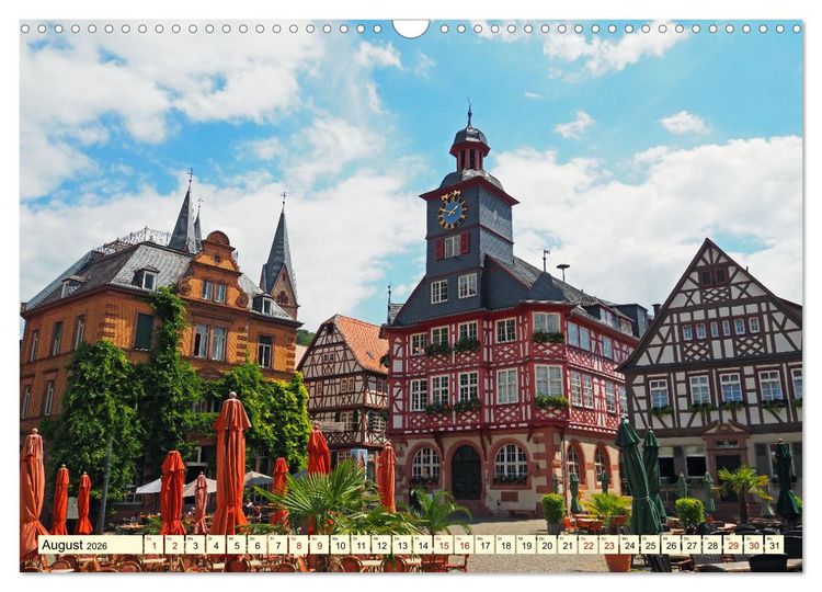 Produktbild: Heppenheim - Weinstadt unter der Starkenburg (Wandkalender 2026 DIN A3 quer), CALVENDO Monatskalender