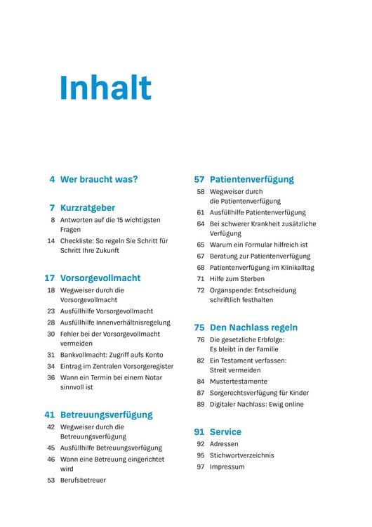 Produktbild: Das Vorsorge-Set