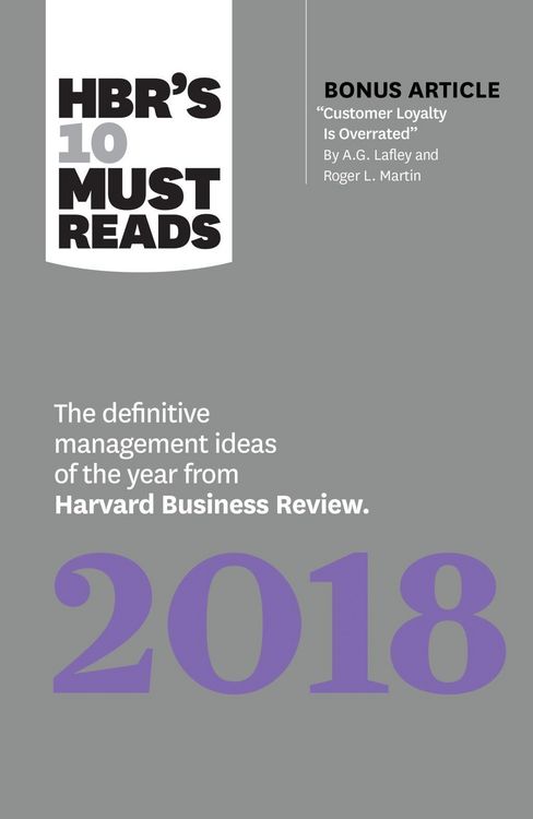 Produktbild: HBR's 10 Must Reads 2018