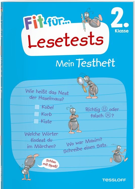 Produktbild: Fit f&uuml;r Lesetests 2. Klasse. Mein Testheft