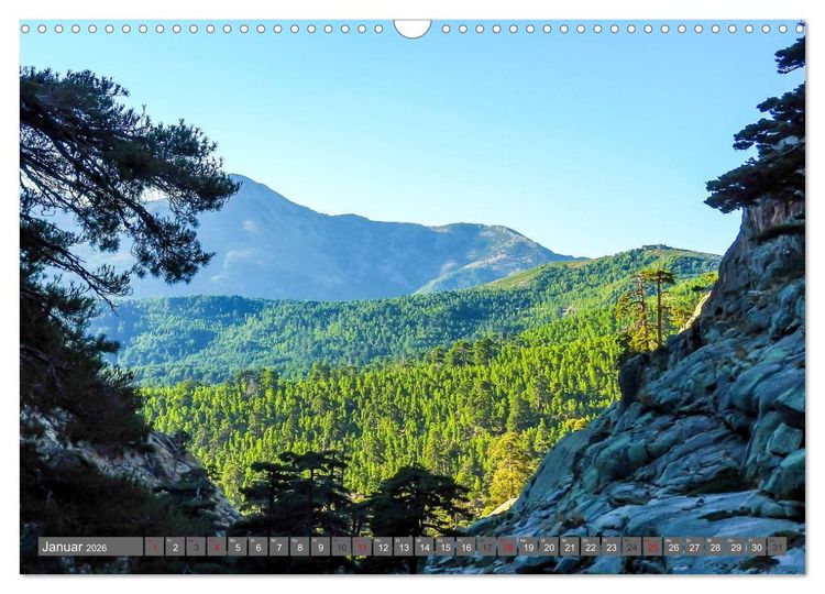 Produktbild: Korsika - Weitwanderweg GR 20 (Wandkalender 2026 DIN A3 quer), CALVENDO Monatskalender