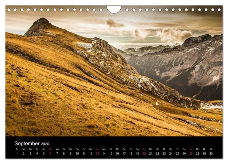Produktbild: Bergpixel "H&ouml;henrausch und Leidenschaft" (Wandkalender 2026 DIN A4 quer), CALVENDO Monatskalender