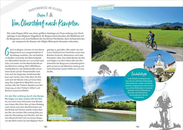 Produktbild: Das Radlbuch Allg&auml;u