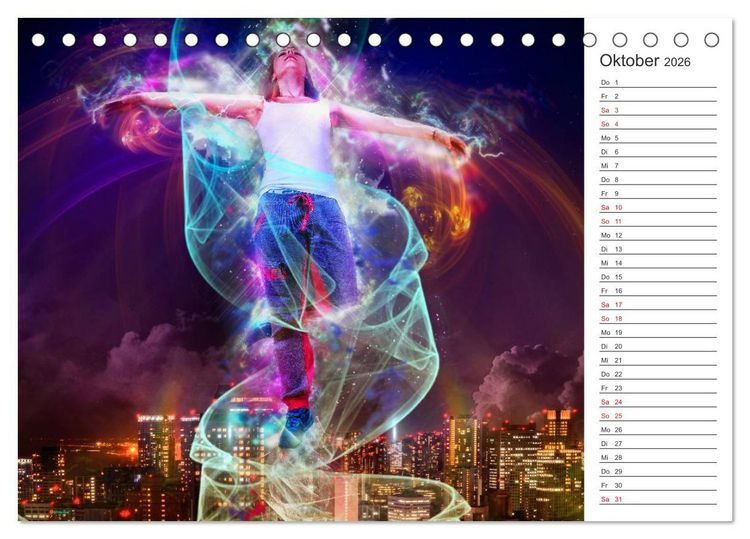 Produktbild: Break Dance (Tischkalender 2026 DIN A5 quer), CALVENDO Monatskalender