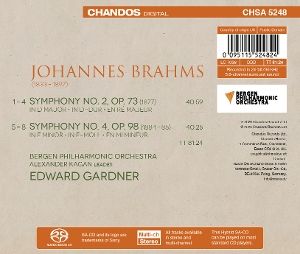Produktbild: Brahms: Sinfonien Nr. 2 + 4