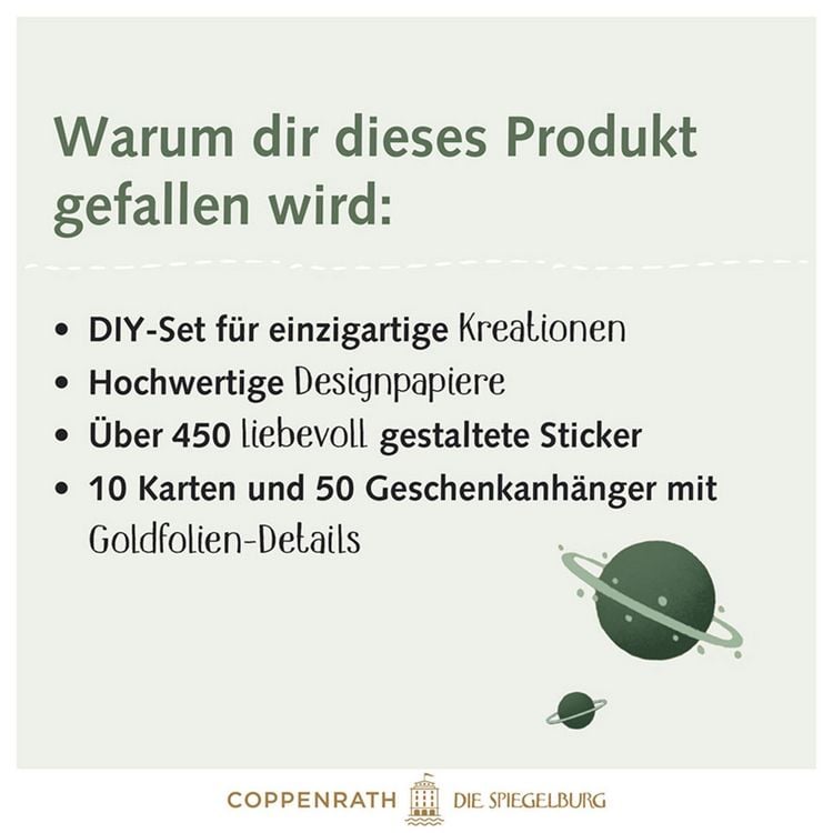 Produktbild: Designpapier-Kreativbuch Sparkle & Stars