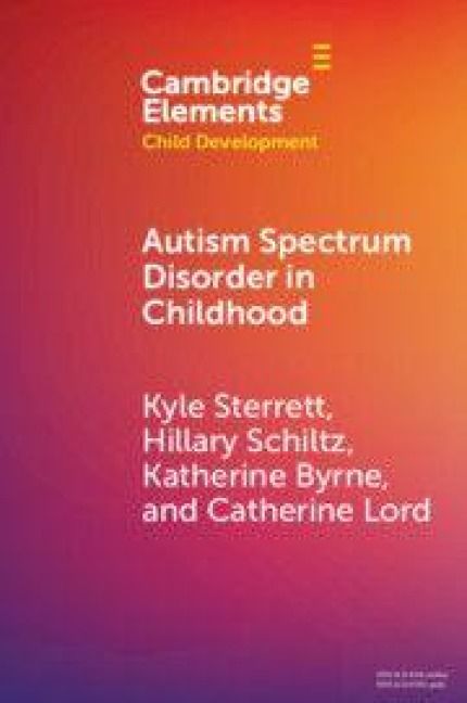 Produktbild: Autism Spectrum Disorder in Childhood