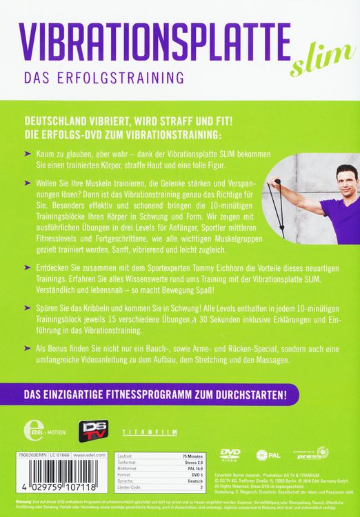 Produktbild: Vibrationsplatte Slim