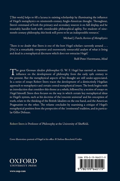 Produktbild: Hegelian Metaphysics