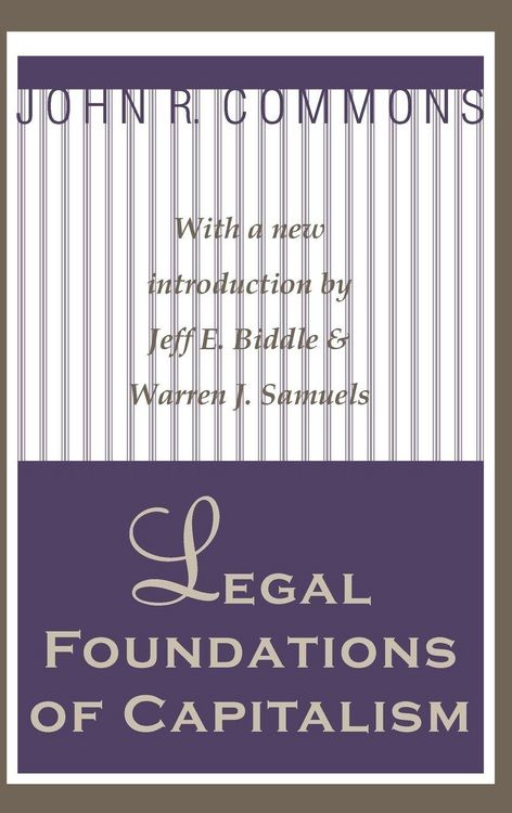 Produktbild: Legal Foundations of Capitalism