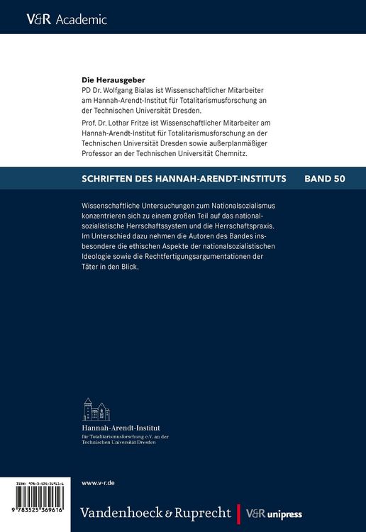 Produktbild: Ideologie und Moral im Nationalsozialismus