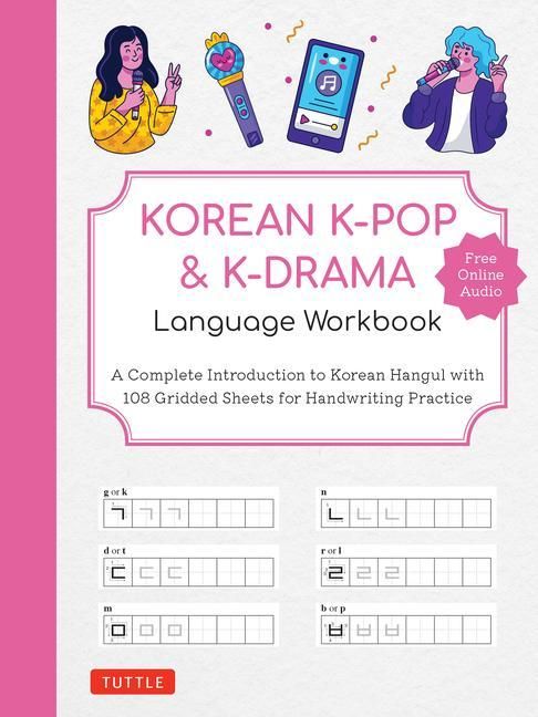 Produktbild: Korean K-Pop and K-Drama Language Workbook