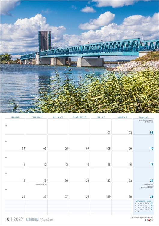 Produktbild: Usedom &hellip;meine Insel Kalender 2027