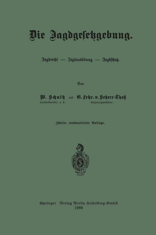 Produktbild: Die Jagdgesetzgebung